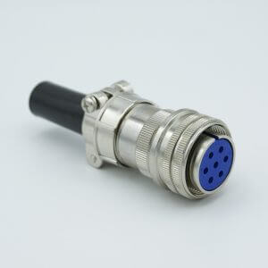 MS Series Air-Side Connector, 7 Pins, 700 Volts, 23 Amps Per Pin, Accepts 0.092" or 0.094" Dia. Pins