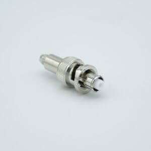 SHV Coaxial Connector, Air-side, 5,000 Volts, 5 Amps