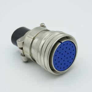 MS Series Air-side Connector, 35 Pins, 700 Volts, 10 Amps per Pin, Accepts 0.056" or 0.062" Dia Pins