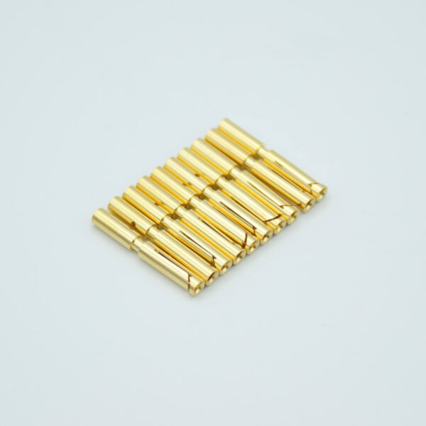 Crimp Connectors, Beryllium-Copper alloy, 0.062" Dia Pin, Package of 10
