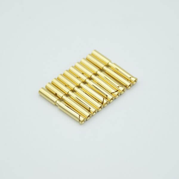 Crimp Connectors, Beryllium-Copper alloy, 0.056" Dia Pin, Package of 10