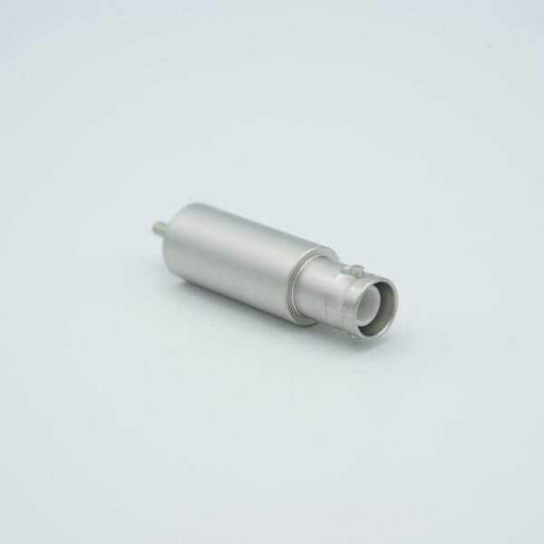 MPF - A0152-2-W SHV-B (Bakeable) Coaxial Feedthrough, 1 Pin, Grounded Shield, 0.495" Dia SS Weld Adapter