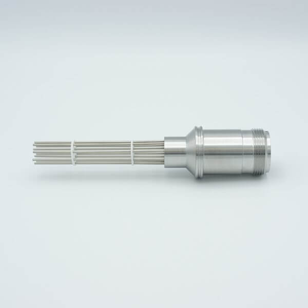 MPF - A0429-10-W MS Series, Thermocouple Feedthrough, Type J, 5 Pairs, w/ Air-side Connector, 0.75" Dia Stainless Steel Weld adapter
