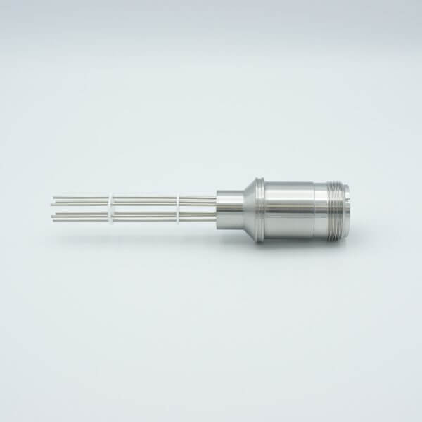 MPF - A0429-6-W MS Series, Thermocouple Feedthrough, Type J, 3 Pairs, w/ Air-side Connector, 0.75" Dia Stainless Steel Weld adapter