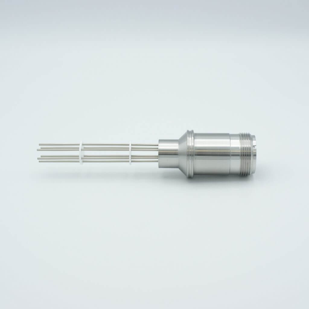 MS Series, Multipin Feedthrough, 6 Pins, 700 Volts, 10 Amps per Pin, 0. ...