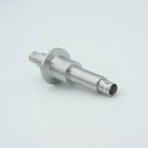 MPF - A0479-2-QF MHV Coaxial Feedthrough, 1 Pin, Grounded Shield, Double-Ended, 1.57" QF / KF Flange