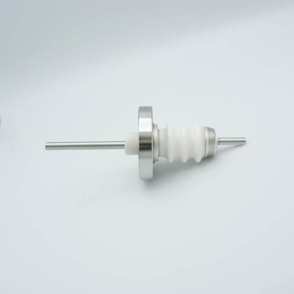 MPF - A1158-2-CF: Power Feedthrough, 20,000 Volts, 55 Amps, 1 Pin, 0.25" Nickel Conductor, 2.75" Conflat Flange