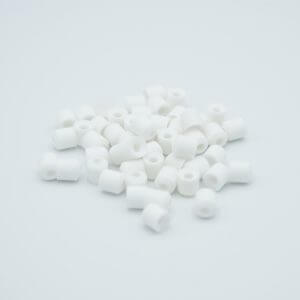 MPF - A1429-4-C Alumina Bead, In-Vacuum, Accepts 0.102" Dia Wire, Package = 1 Foot Length