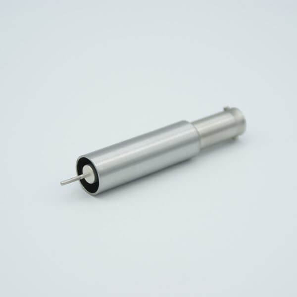 MPF - A1499-1-W SHV-10 Coaxial Feedthrough, 1 Pin, Grounded Shield, 0.497" Dia SS Weld Adapter