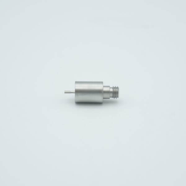 MPF - A1634-2-W Microdot Coaxial Feedthrough, 1 Pin, Grounded Shield, 0.308" Dia SS Weld Adapter, Without Air-side Connector