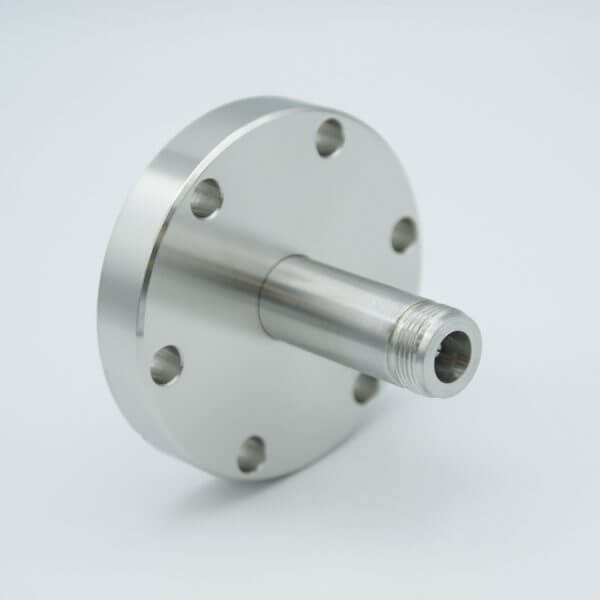 MPF - A1706-2-CF Type-N Coaxial Feedthrough, 1 Pin, Grounded Shield, 2.75" Conflat Flange