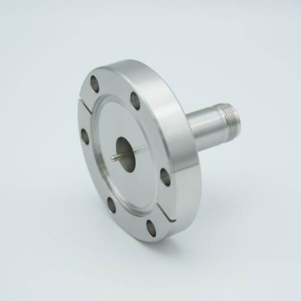 MPF - A1706-2-CF Type-N Coaxial Feedthrough, 1 Pin, Grounded Shield, 2.75" Conflat Flange