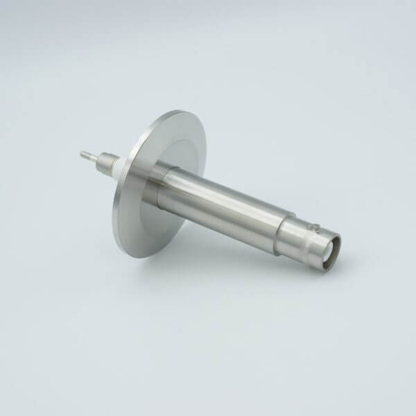 MPF -A2094-2-QF SHV-20 Coaxial Feedthrough, 1 Pin, Grounded Shield, Exposed Insulator, 2.16" QuickFlange