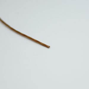 Kapton Insulated In-Vacuum Wire, Solid Core, Thermocouple Pair (Twisted), Type-K, 30 AWG, 39" length