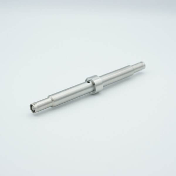 MPF - A2613-3-W SHV-10 Coaxial Feedthrough, 1 Pin, Grounded Shield, Double-Ended, 0.745" Dia SS Weld Adapter