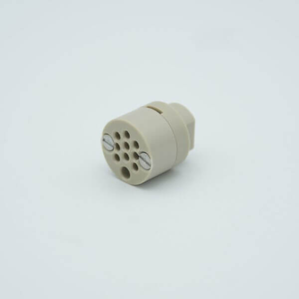 MPF - A3030-1-CN Subminiature C-type Connector, 9 Pins, In-Vacuum, Peek, Female Pins