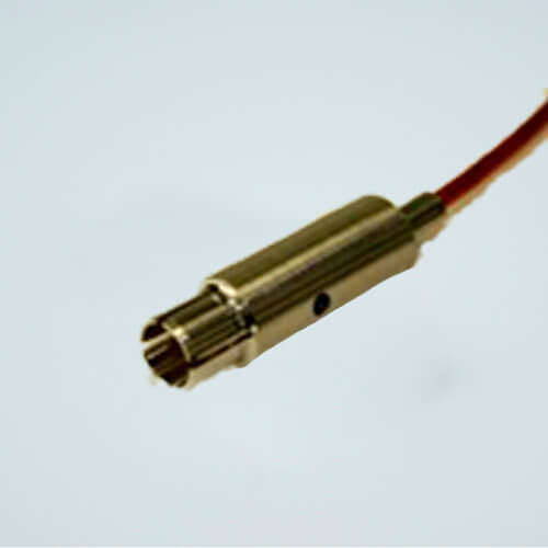 MPF - A73082 Coaxial Cable Assembly, In-Vacuum, Grounded Shield SMA to SMA Female Connectors, 50 Ohm Coaxial Cable w/ Kapton Insulation, 39" Length