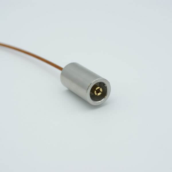Coaxial Cable Assembly, In-Vacuum, Floating Shield SMA to SMA Female Connectors, 50 Ohm Coaxial Cable w/ Kapton Insulation, 39" Length