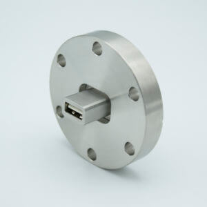 MPF - A7788-1-CF: USB Feedthrough, 1 Pin, Double-Ended, 2.75" Conflat Flange