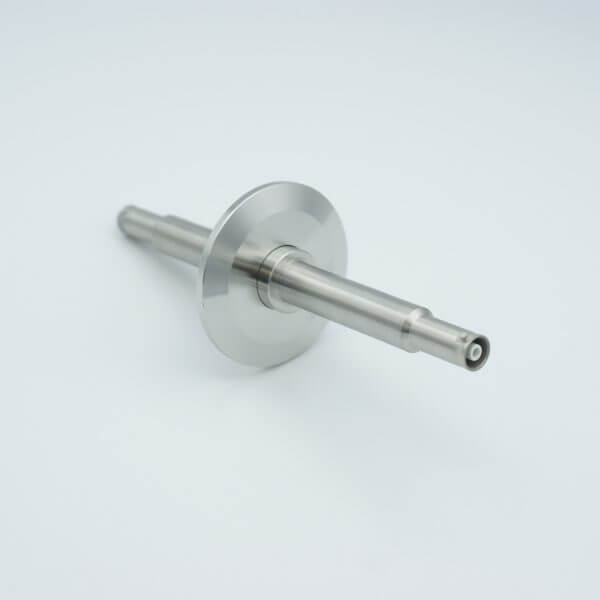 MPF - A8273-1: SHV-10 Coaxial Feedthrough, 1 Pin, Grounded Shield, Double-Ended, 2.16" QuickFlange