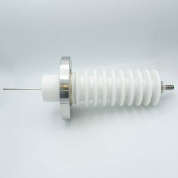 MPF - A20322-1-CF: Power Feedthrough, 100KV, 6.5 Amps, 1 Pin, Stainless Steel Conductor, 6” Conflat Flange