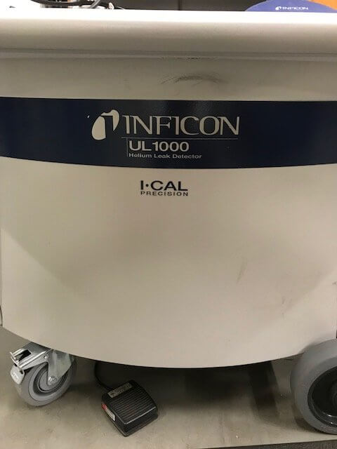 Inficon Helium Leak Detector