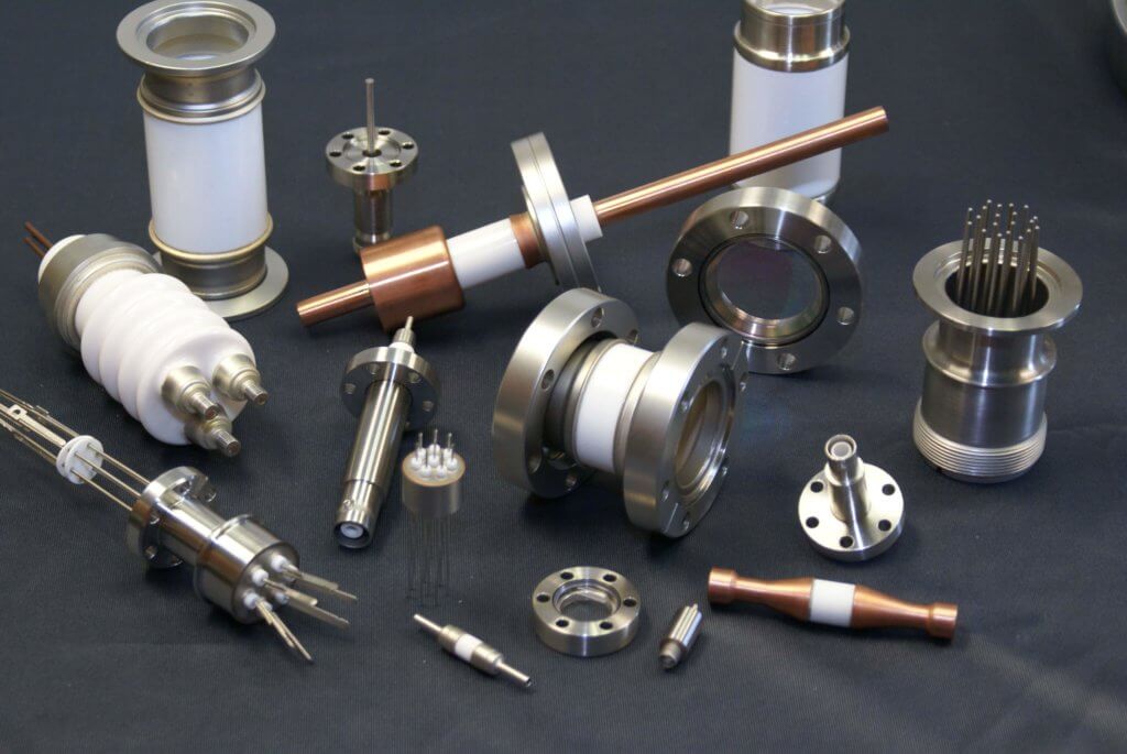 ISO verified components for vacuum chambers