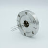 Multipin Feedthrough, 5 Pins, 500 Volts, 3.5 Amps per Pin, 0.032" Dia Conductors, 2.75" Conflat Flange - Image 2