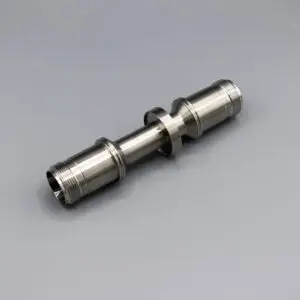 MS High Voltage Series, Multipin Feedthrough, Double Ended, 7 Pins, 12,000 Volts, 7.5 Amps per Pin, 0.05" Moly Conductors, 1.370 Weld Adapter