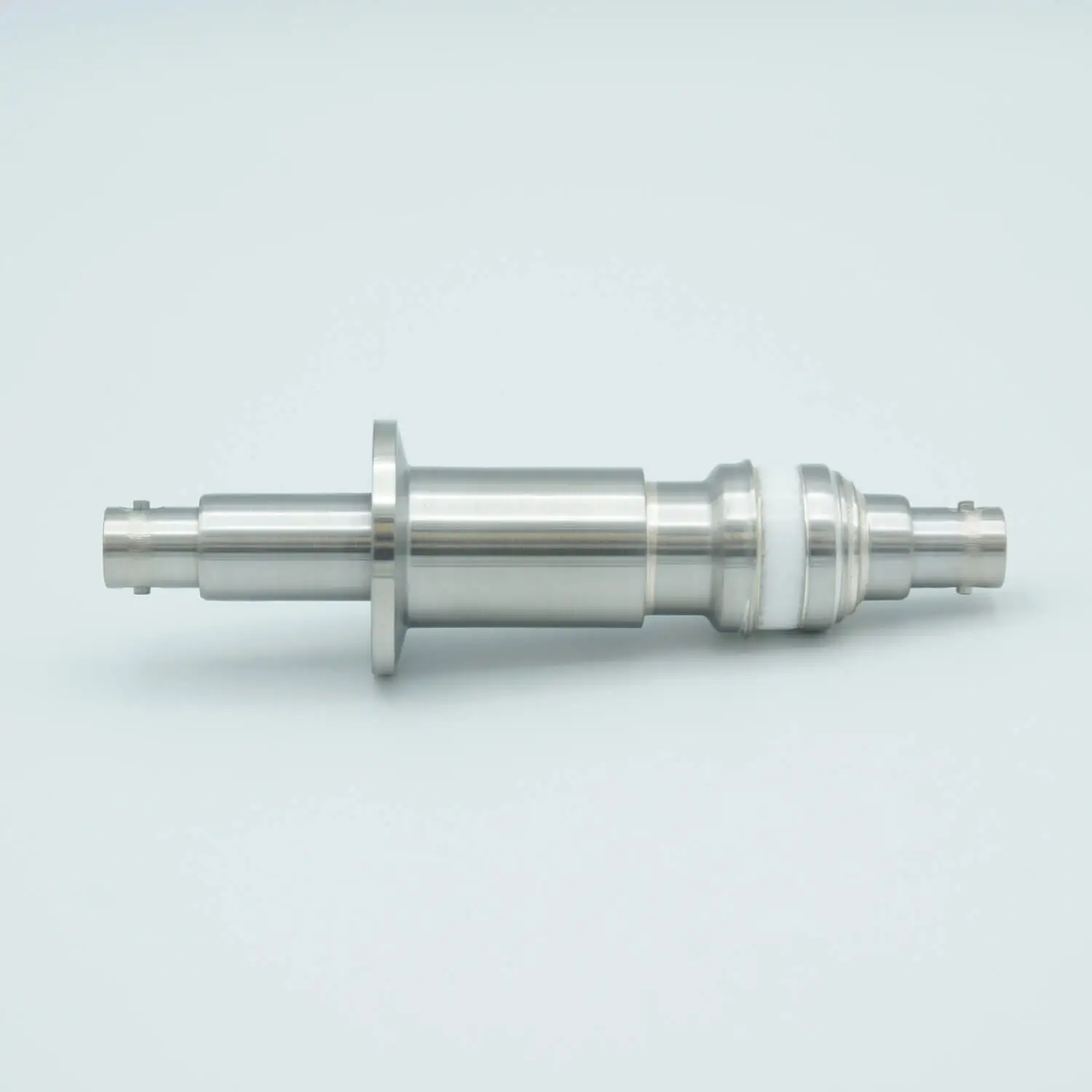 MHV Coaxial Feedthrough, 1 Pin, Floating Shield, Double-Ended, 1.18" QF / KF Flange - Image 3